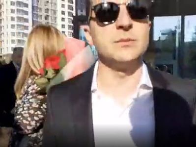 Зеленский отвел сына в школу и устроил скандал