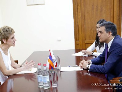 Armenian Ombudsman to implement some new projects with Bulgarian Embassy