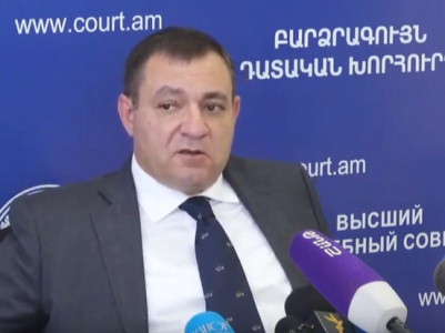 Chair of Supreme Judicial Council says there is no pressure in Armenia 2nd President case, but attempt of pressure