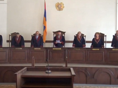Armenia Constitutional Court recognizes grounds for Kocharyan's preventive measure as unconstitutional
