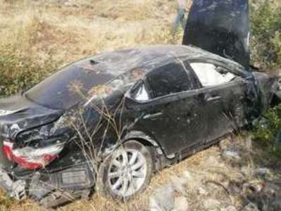 Կոտայքի մարզում «Lexus»-ն ընկել է ձորակը․ վարորդը եւ ուղեւորը հոսպիտալացվել են