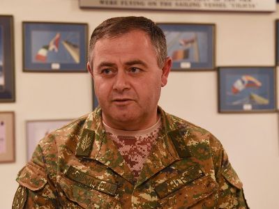 Armenia army chief says situation at frontlines is stable, calm