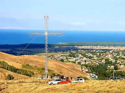 Ձորագյուղ համայնքում տեղի է ունեցել 25 մետր բարձրությամբ լուսավորվող խաչի բացման արարողությունը