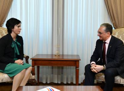 Armenian FM receives newly appointed Lithuanian ambassador