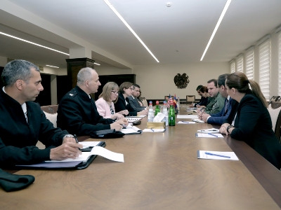Armenia MOD receives US Deputy Assistant Secretary of Defense