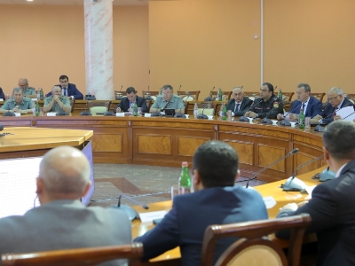 Armenian Defense Ministry discusses upcoming drills with participation of state bodies