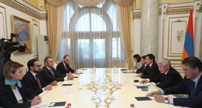Armenian Deputy PM meets with Kazakh counterpart