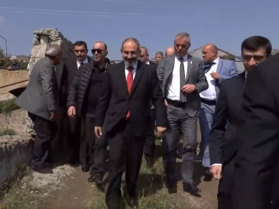 Armenia premier visits Lori Province village
