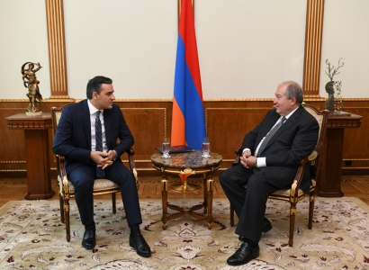 Armenia President receives Ombudsman