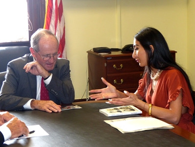 Senate Foreign Relations Committee chair James Risch consults with ANCA Idaho (PHOTOS)