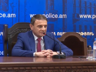 Armenia Police present details of consultation chaired by now ex-chief Osipyan