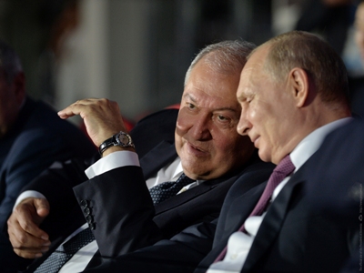 Russia’s Putin congratulates his Armenian counterpart Sarkissian