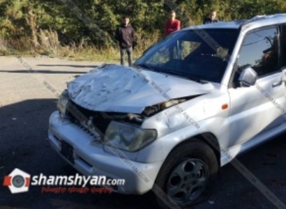 Կոտայքի մարզում 22-ամյա տղարմարդը մեքենայով դուրս է եկել ճանապարհի երթևեկելի գոտուց, բախվել բետոնե էլեկտրասյանը
