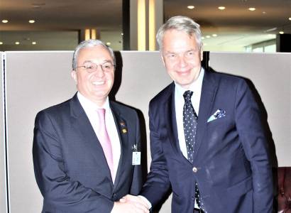 Armenia, Finland FMs discuss Karabakh settlement