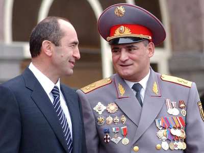 Armenia 2nd President expresses condolences to ex-Police chief's family