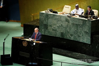 PM Pashinyan at UN: Turkey continues to pose serious security threat to Armenian people