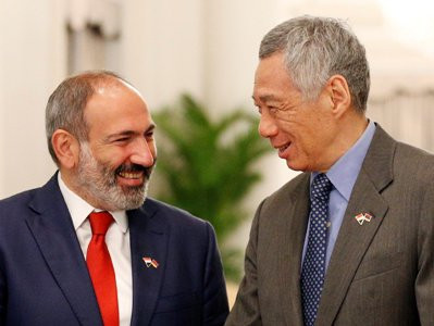 Singapore PM to arrive in Armenia on official visit