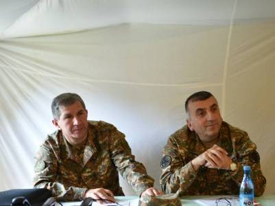 Օնիկ Գասպարյանն ու Կարեն Աբրահամյանն այցելել են ռազմավարական զորավարժության զորամասերից մեկի տեղամաս