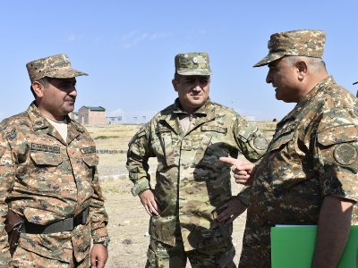 Deputy chief of General Staff of Armenia Armed Forces visits 5th military unit