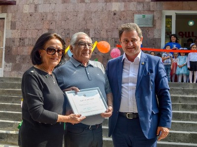 Սահմանամերձ Վազաշեն համայնքի ռմբակոծված մանկապարտեզը վերաբացվել է