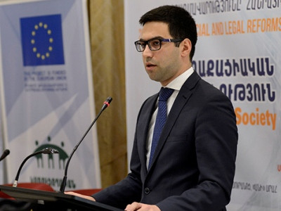 Armenia justice minister: Government has adopted balanced approach toward judiciary