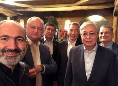Armenia PM posts photo on Facebook