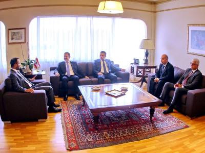 ARF-D delegation meets with Lebanese Minister of Information Jamal Jarrah