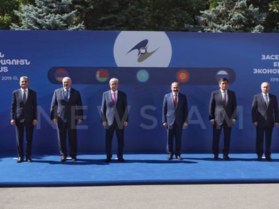 Narrow meeting of Supreme Eurasian Economic Council kicks off in Yerevan (PHOTOS)