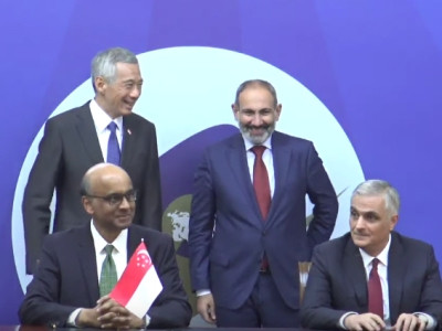 Հայաստանն ու Սինգապուրը ներդրումների եւ առեւտրի մասին համաձայնագիր ստորագրեցին