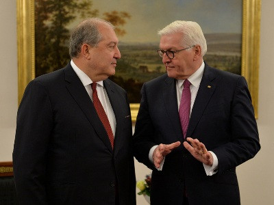 Sarkissian to Steinmeier: Armenia attaches great importance to continued development of relations with Germany