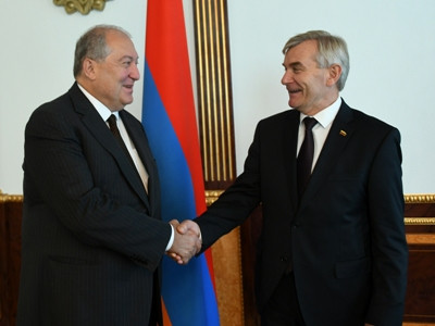 Armen Sarkissian to Viktoras Pranckietis: Armenia and Lithuania have had common history