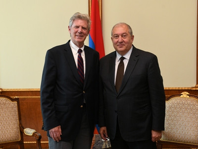 Armenia President to Frank Pallone: You are a good friend of Armenia