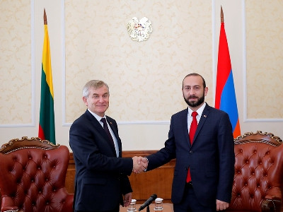 Թավշյա հեղափոխությունը համարում ենք նոր քայլ ԵՄ-ի հետ համագործակցության խորացման ուղղությամբ. Լիտվայի Սեյմասի խոսնակ