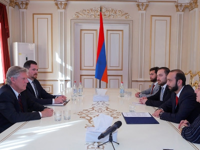 Armenian parliament speaker thanks Frank Pallone for accepting invitation to visit Armenia,Artsakh