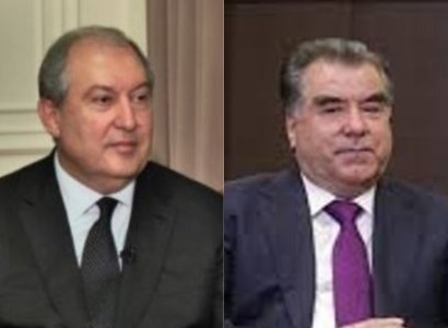 Sarkissian to Rahmon: Armenia-Tajikistan friendly relations will contribute to deepening of cooperation