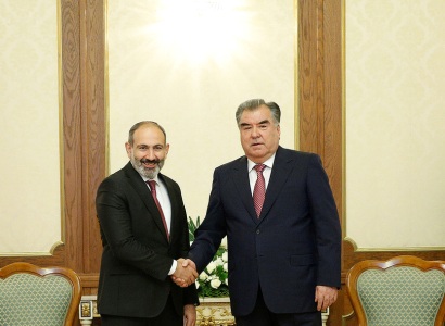 Armenia PM to Tajikistan president: Mutual trust will continue contributing to mutually beneficial projects