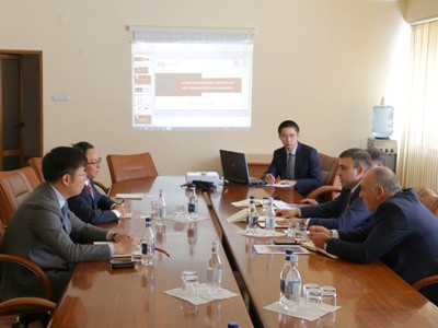 Էկոնոմիկայի փոխնախարարն ընդունել է չինական Bank of China Քաթարի մասնաճյուղի նախագահին