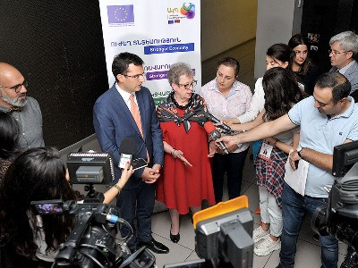 Գործարկվել է EU4Armenia հարթակը. ելույթ են ունեցել նախարարն ու ԵՄ դեսպանը