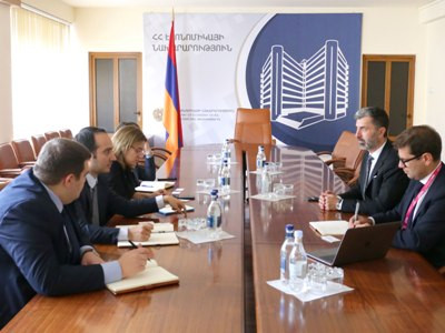 Հայաստանի Էկոնոմիկայի նախարարի տեղակալները հանդիպել են «WCIT 2019» ՏՏ համաշխարհային համաժողովի պատվիրակների հետ
