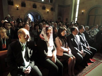 Կաթողիկոսը Սուրբ Պատարագ է մատուցել Ժնևի Սուրբ Հակոբ հայկական եկեղեցում. ներկա է գտնվել Աննա Հակոբյանը