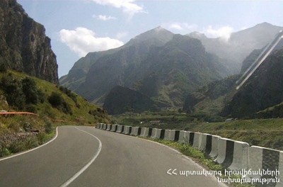 Վանաձոր-Ալավերդի-Բագրատաշեն ճանապարհն ու Գորիս-Կապան հատվածի 8-14-րդ կիլոմետրերը բեռնատարների համար փակ են