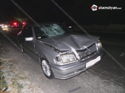 «Օջախ» ռեստորանի դիմաց Mercedes-ը վրաերթի է ենթարկել հարսանիքի մասնակիցներից մեկին. Նա տեղում մահացել է (ֆոտո)