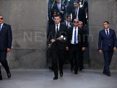 Georgian PM pays tribute to Armenian Genocide victims (PHOTOS)