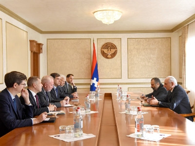 Artsakh President receives OSCE Minsk Group co-chairs