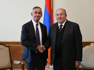 Armenian President receives Lord Darzi