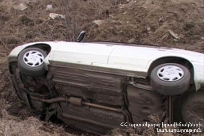 Արմաղան լեռան տարածքում «Land Rover»-ը շրջվել է. ղեկին Հունգարիայի 30-ամյա քաղաքացի է եղել