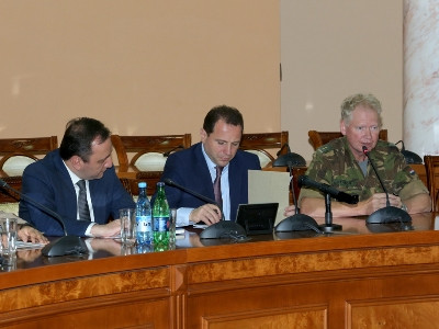 NATO observation group in Armenia, assesses army field hospital