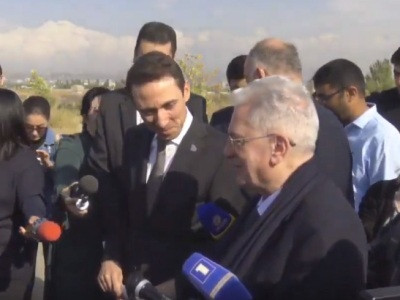 Հայկ Մարությանը եւ Միխայիլ Պիոտրովսկին այցելել են «Կարմիր բլուր» հնավայր. Քաղաքապետը ներողություն խնդրեց գիտնականից