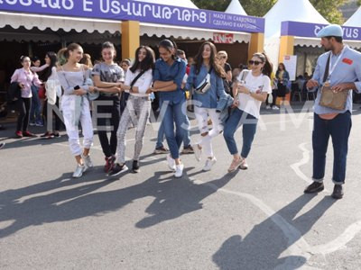 Ազատության հրապարակում շարունակվում է #AraratChallenge փառատոնը (ֆոտո)