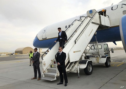 Pentagon chief makes unannounced visit to Afghanistan